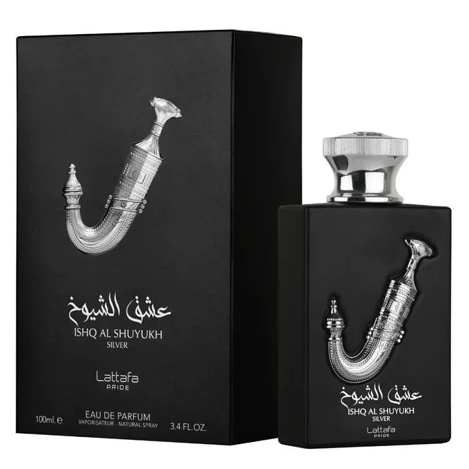 Lattafa lshq Al Shuyukh Silver 100ml EDP
