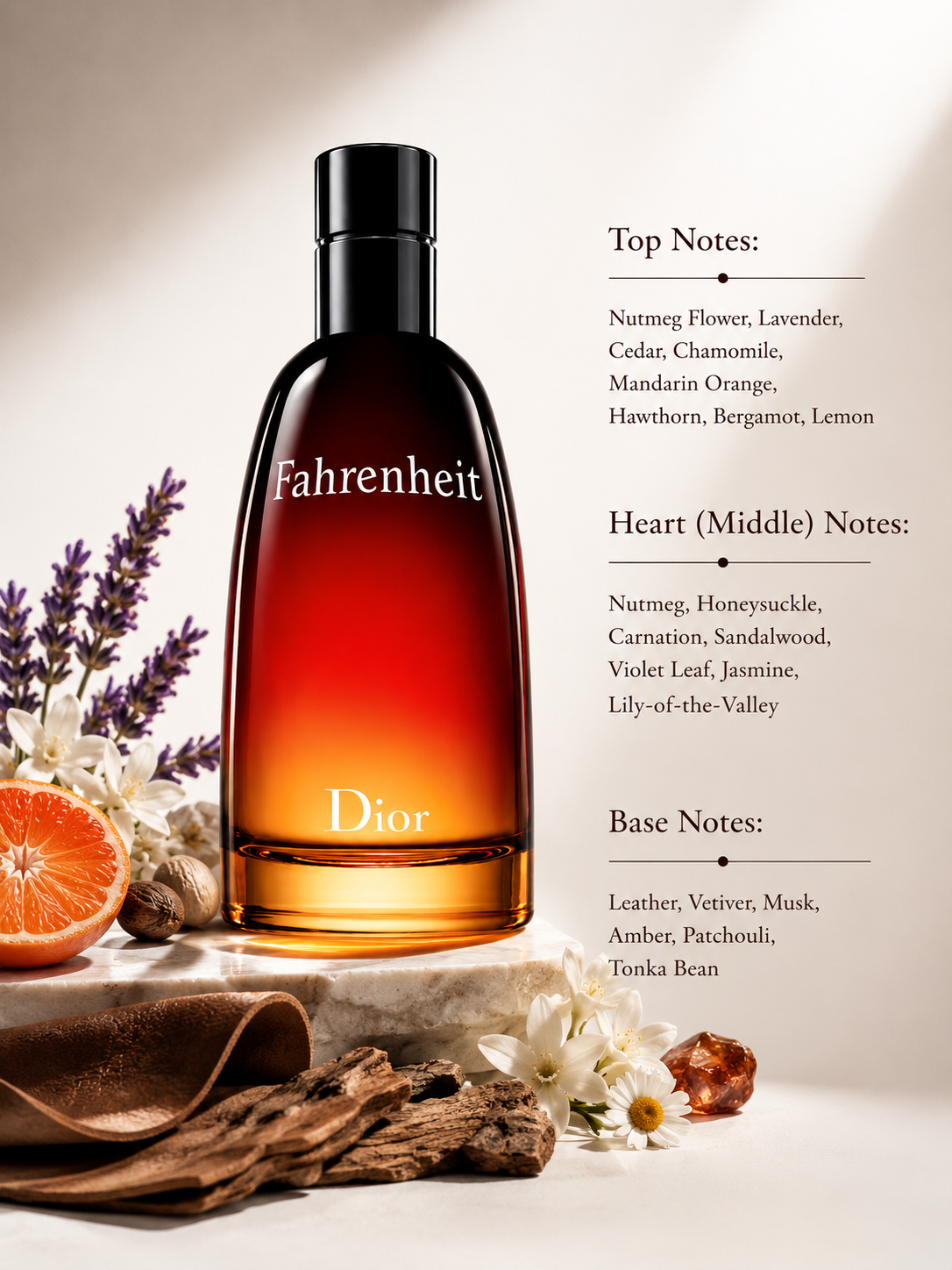 Dior Fahrenheit 100ml EDT - Men