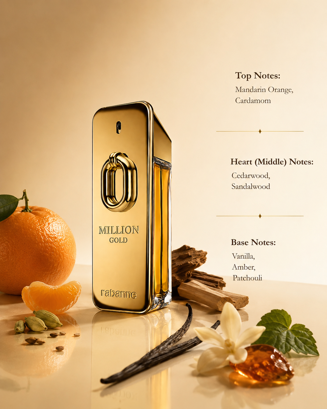 Rabanne Million Gold Intense 100ml EDP - Men